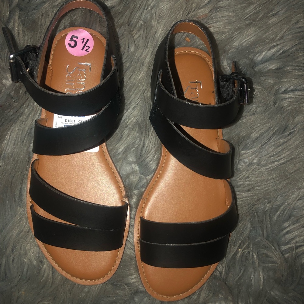 Black sandals